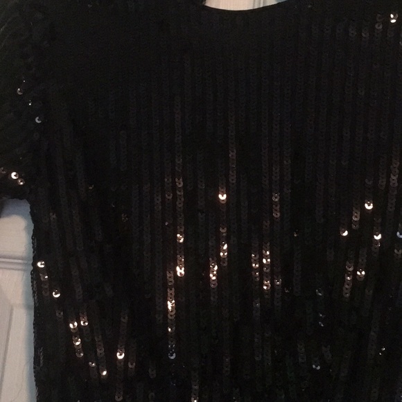 Black sequined open back dress! - Picture 4 of 5